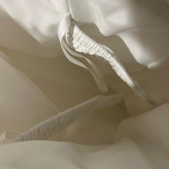 White Lace Prom Dress - Picture 9 of 12